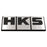 HKS Silver Block Logo Emblem