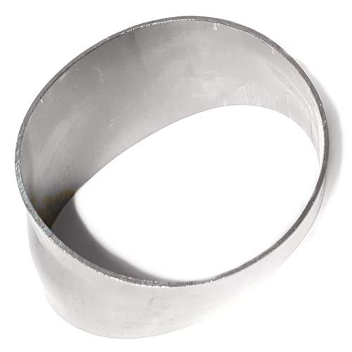 ATP Turbo 3" Round to Oval Transition, stainless, GT28/GT30RWG flange