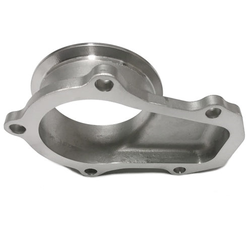 ATP Turbo Low Profile V-Band Adapter Flange Module T3/GT 5 bolt Style, 304 Grade, Stainless Steel