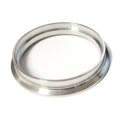 ATP Turbo 3" Stainless Weld Flange, V-Band- Machined 304 Stainless, 90mm(3.55) OD,81mm Female Groove