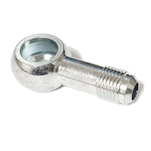 ATP Turbo Fitting, Banjo, 14mm Long Nose, Steel, -6 AN Male Flare