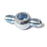 ATP Turbo Double Banjo Fitting, 10mm (M10) Banjo to Dual 3AN