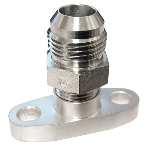 ATP Turbo Flange, Oil Drain - Borg Warner Flange S400 SX SX-E S200 S300 S200-SXE -12AN Return Special Combo