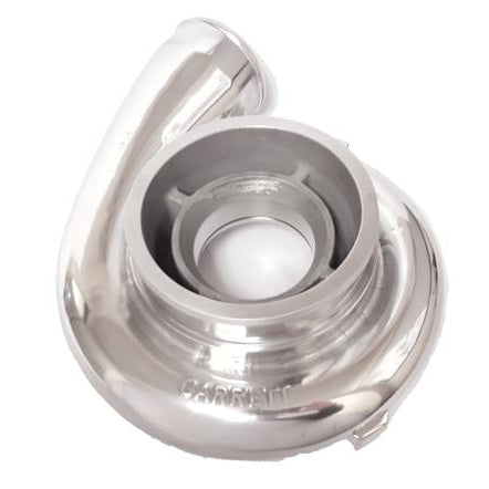 ATP Turbo Polished Compressor housing for Garrett GTX4508R (80mm/108mm) with hose connection out.