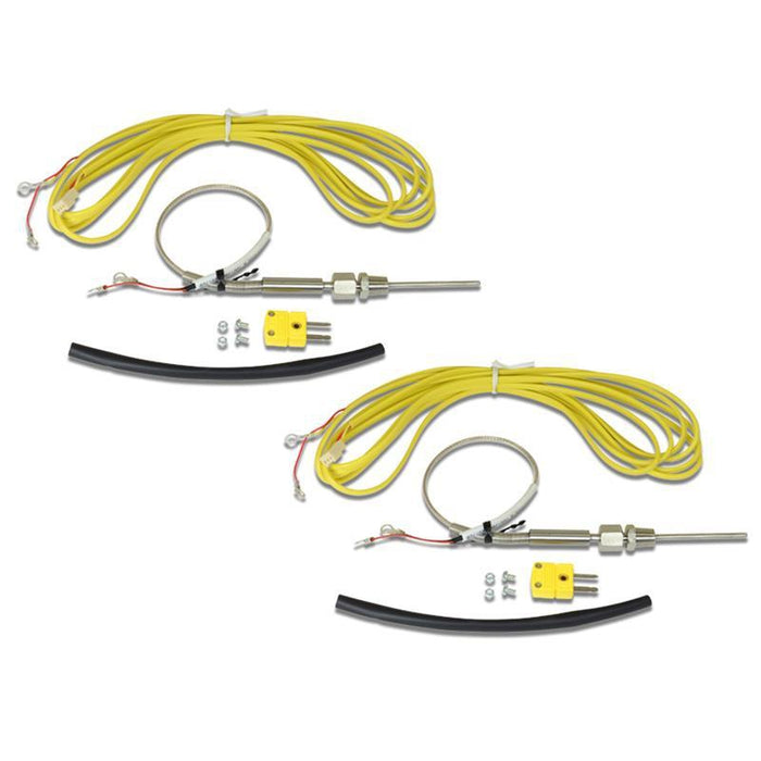 AEM QTY 2 K-Type Closed Tip Thermocouple, Inconel sheath, 1/8" NPT