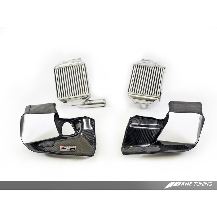 AWE Tuning Audi 2.7T Performance Intercooler Kit - w/Carbon Fiber Shrouds