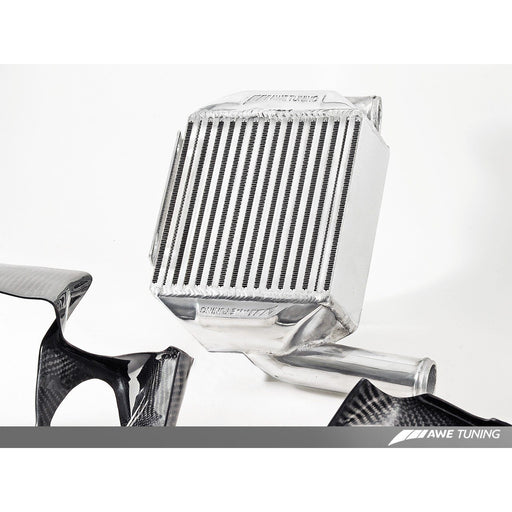 AWE Tuning Audi 2.7T Performance Intercooler Kit - w/Carbon Fiber Shrouds