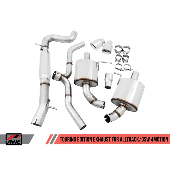 AWE Tuning 17-18 Volkswagen Alltrack 1.8L Turbo w/ 4Motion Touring to Track Conversion Kit