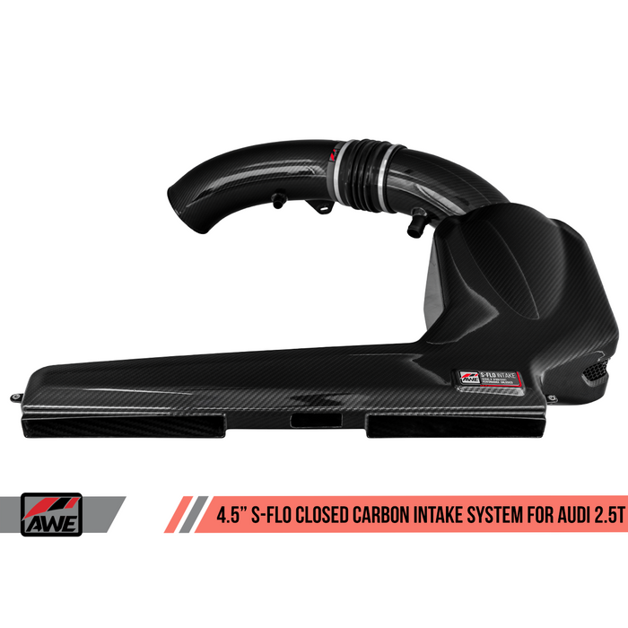 AWE Tuning Audi RS3 / TT RS S-FLO Closed Carbon Fiber Intake