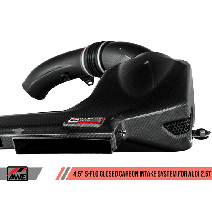 AWE Tuning Audi RS3 / TT RS S-FLO Open Carbon Fiber Intake