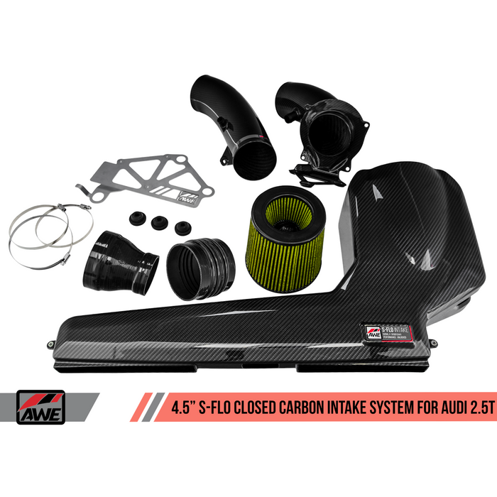 AWE Tuning Audi RS3 / TT RS S-FLO Open Carbon Fiber Intake