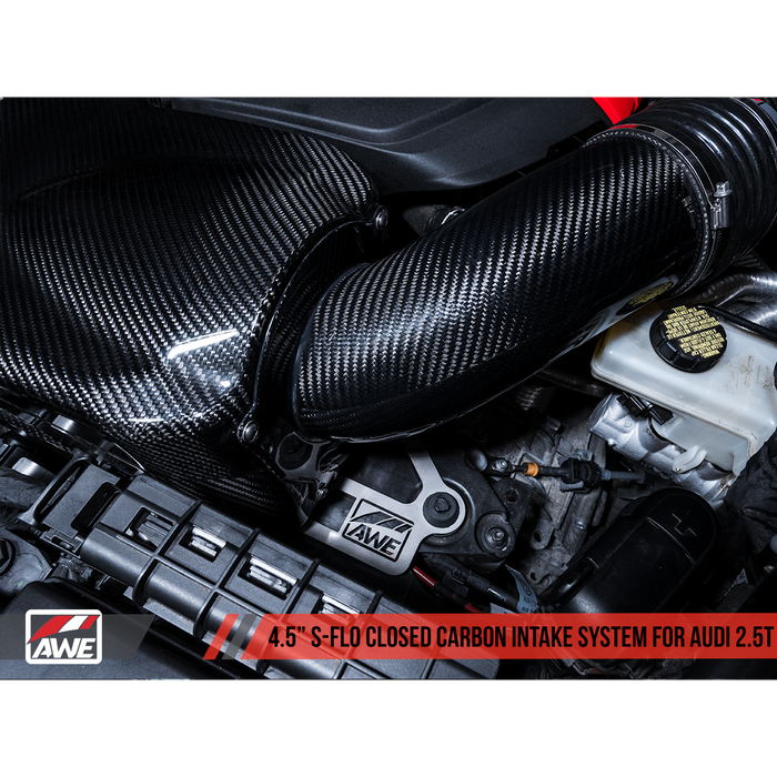 AWE Tuning Audi RS3 / TT RS S-FLO Open Carbon Fiber Intake