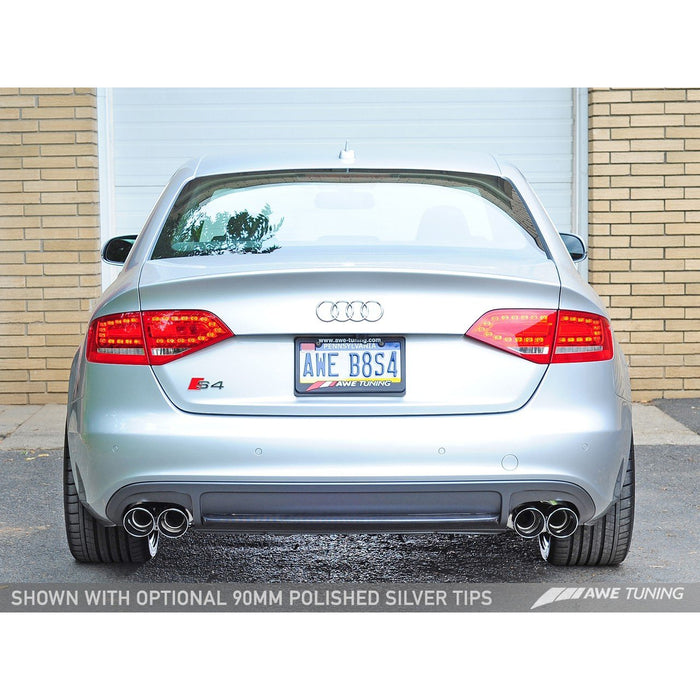 AWE Tuning Audi B8 S4/S5 Track Edition Conversion Kit for 90mm Tips