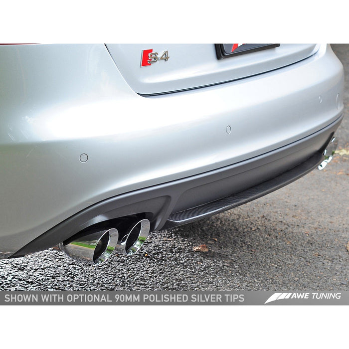 AWE Tuning Audi B8 S4/S5 Track Edition Conversion Kit for 90mm Tips