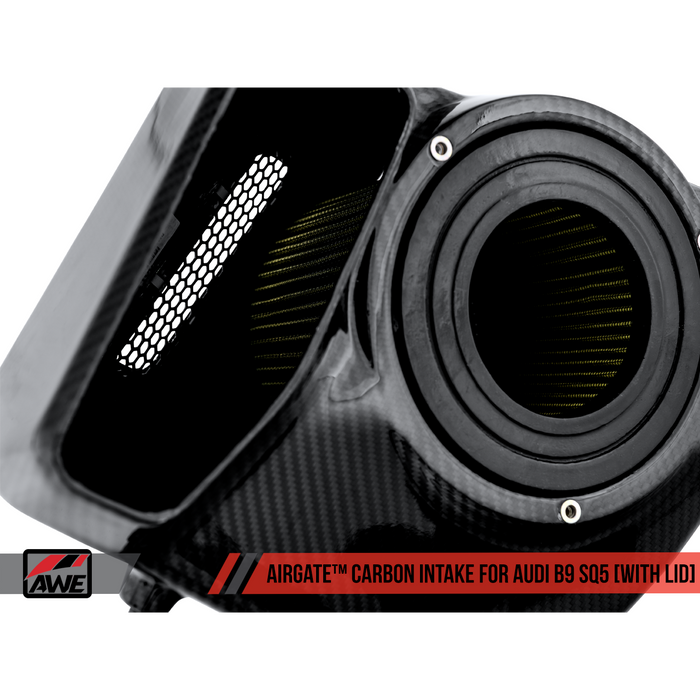AWE Tuning Audi B9 SQ5 3.0T AirGate Carbon Fiber Intake w/ Lid