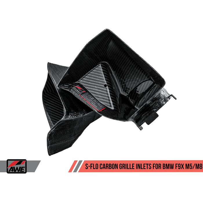 AWE Tuning BMW F9X M5/M8 4.4T S-FLO Carbon Intake