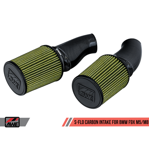 AWE Tuning BMW F9X M5/M8 4.4T S-FLO Carbon Grille Inlets