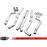 AWE Tuning 2015+ Dodge Charger 6.4L/6.2L Supercharged Track Edition Exhaust - Chrome Silver Tips