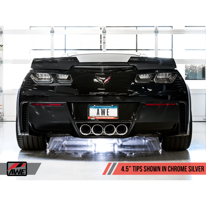 AWE Tuning C7 Chevrolet Corvette Non-AFM ZR1/Z06 for Axle Back Track Conversion Kit