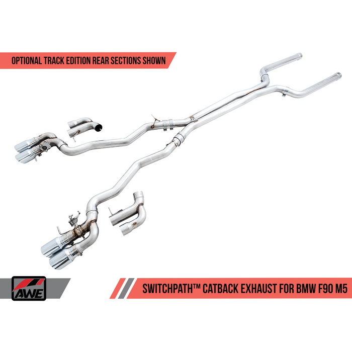 AWE Tuning 18-19 BMW M5 (F90) 4.4T AWD Track Edition Conversion Kit