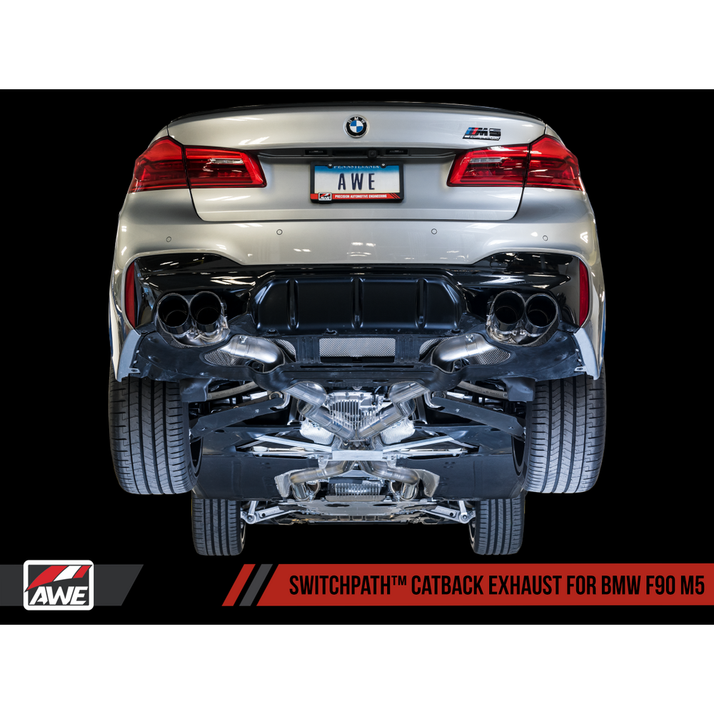 AWE Tuning 18-19 BMW M5 (F90) 4.4T AWD Track Edition Conversion Kit