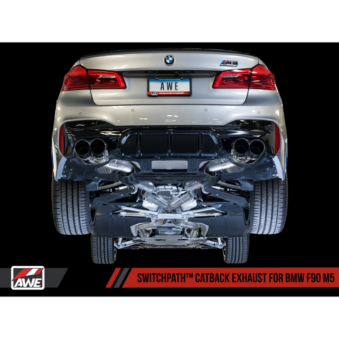 AWE Tuning 18-19 BMW M5 (F90) 4.4T AWD Track Edition Conversion Kit