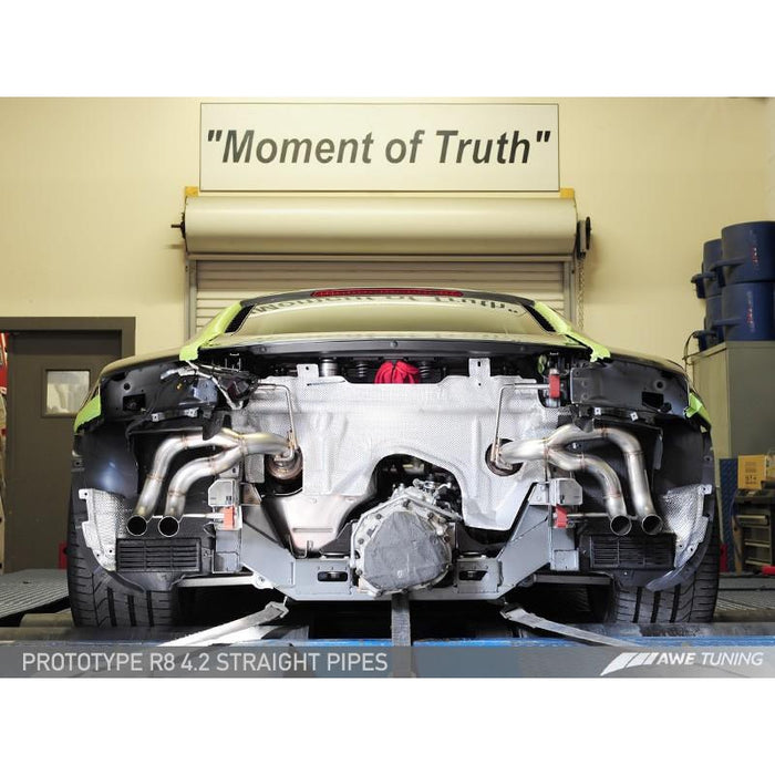 AWE Tuning Audi R8 4.2L Spyder SwitchPath Exhaust