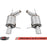 AWE Tuning S197 Mustang GT Axle-back Exhaust - Touring Edition (Chrome Silver Tips)
