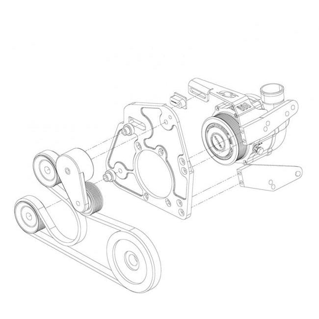 Kraftwerks Race Supercharger DIY Kit - C30-94 - D Series