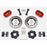 Wilwood Forged Dynalite Front Brake Hat Kit 240mm - Drilled Red