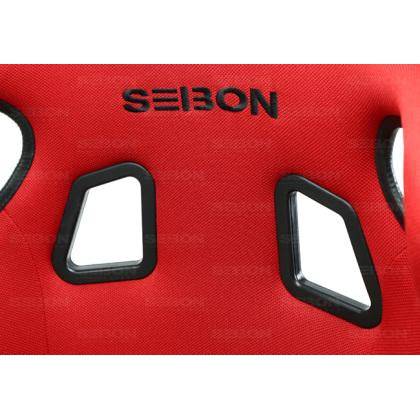 Seibon Universal Red Type FC Carbon Kevlar Bucket Racing Seat