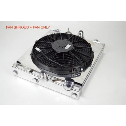 CSF 92-00 Honda Civic All-Aluminum Fan Shroud w/12in SPAL Fan