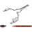 AWE Tuning S550 Mustang GT Cat-back Exhaust - Touring Edition (Chrome Silver Tips)