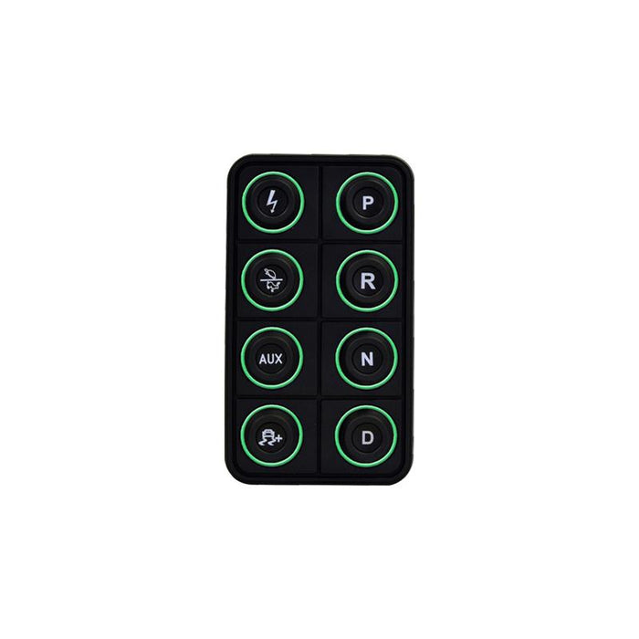 AEM 8-Button Can Keypad, Programmable Backlighting