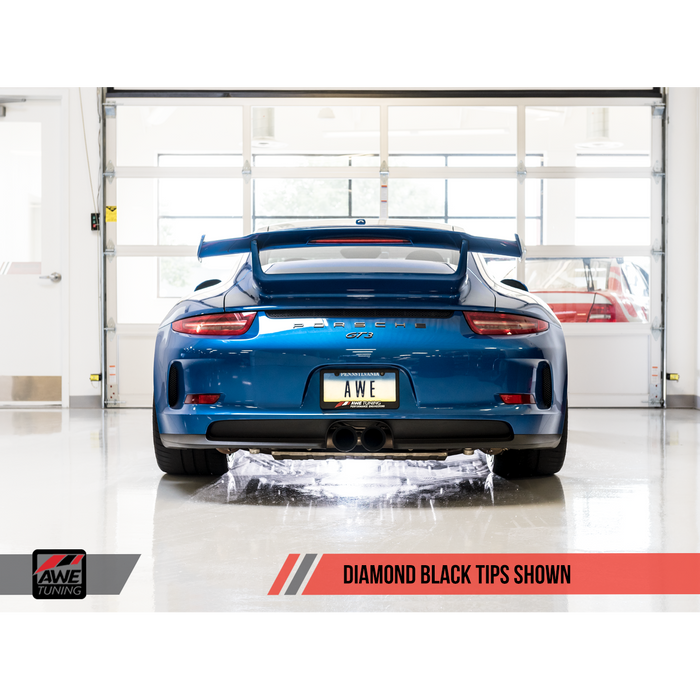 AWE Tuning Porsche 991 GT3 / RS SwitchPath Conversion Kit (Requires AWE Tuning Center Muffler)