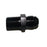 ATP Turbo Black Anodized, Adaptor Male /Male Straight -6 Male Flare TO 1/4" NPT Male