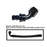 ATP Turbo Pushlock Black Anodized -6 AN 45 Degree Hose End