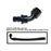 ATP Turbo Pushlock Black Anodized -10 AN 45 Degree Hose End