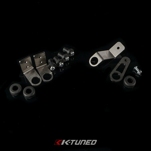 K-Tuned Half Size Rad Bolt on Bracket Kit - EG/EK/DC-Radiator Stays & Brackets-Speed Science