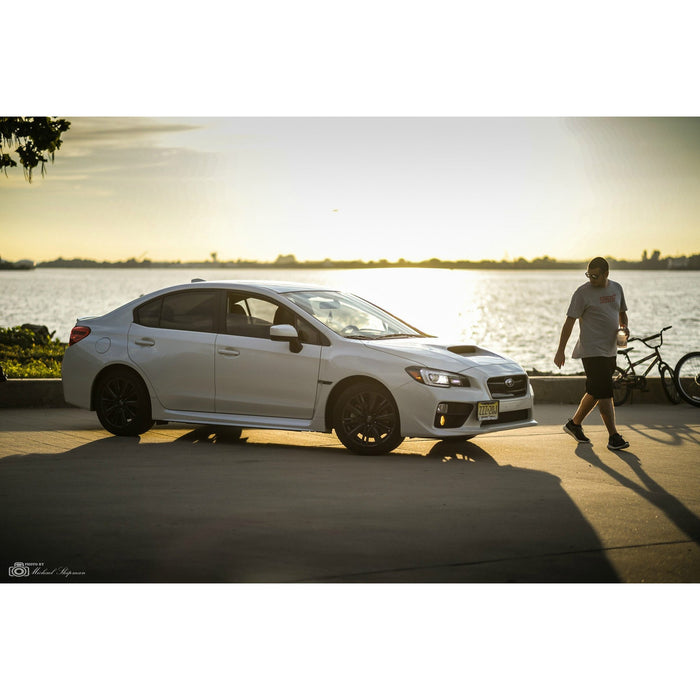 GrimmSpeed License Plate Relocation Kit - 15-17 Subaru WRX/STI, 12-16 Impreza/Crosstrek