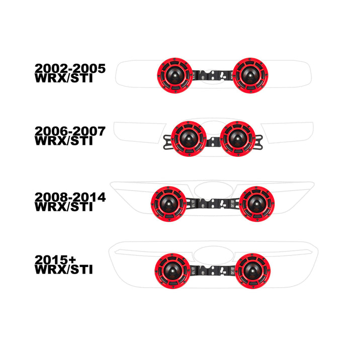 GrimmSpeed BroTie - Mounting Bracket for Hella Horns - WRX/STI/FXT/Impreza