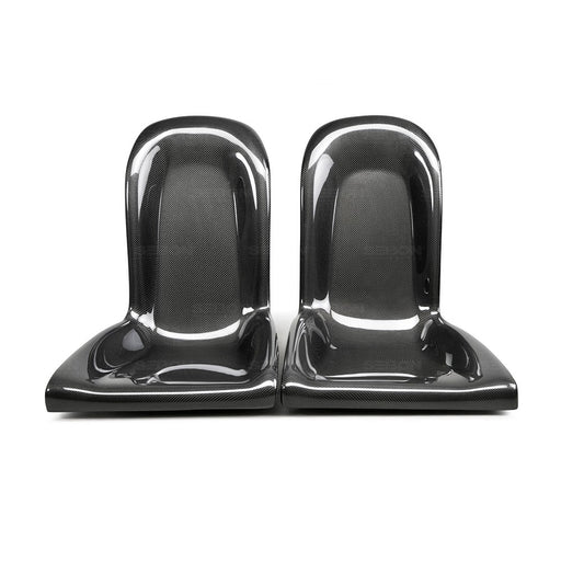 Seibon Carbon Fiber Rear Seat Panels For 2009-2020 Nissan GT-R