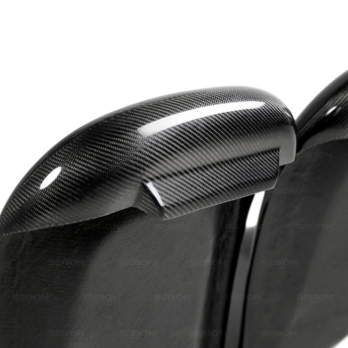 Seibon Carbon Fiber Rear Seat Panels For 2009-2020 Nissan GT-R