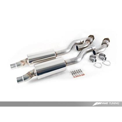 AWE Tuning Audi B8 3.2L Resonated Performance Downpipes for A4 / A5