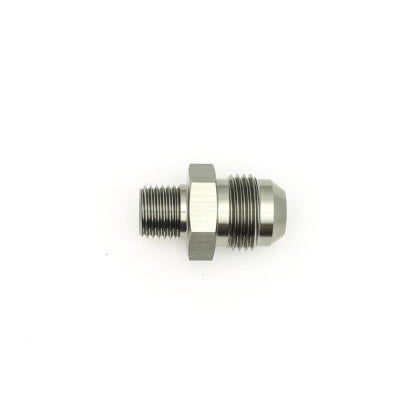 DeatschWerks 8AN Male Flare To 1/4in. Male NPT Adapter