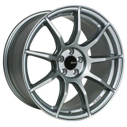 Enkei TS9 18x8.5 5x100 45mm Offset 72.6mm Bore Platinum Grey