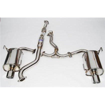 Invidia 08-09 WRX Sedan Q300 Dual Stainless Steel Tip Cat-back Exhaust