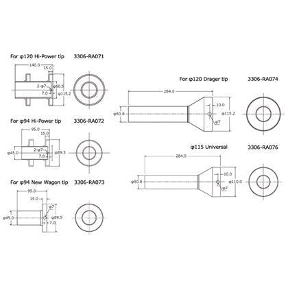 HKS 120Hiper Inner Silencer Assy