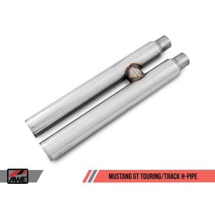 AWE Tuning S550 Mustang GT Cat-back Exhaust - Touring Edition (Chrome Silver Tips)