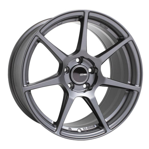 Enkei TFR 17x8 5x100 45mm Offset 72.6 Bore Diameter Matte Gunmetal Wheel